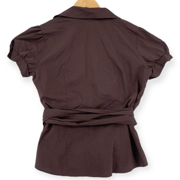 -Worthington's Stretch Women's Tie Waist Blouse 10 - Picture 2 of 7